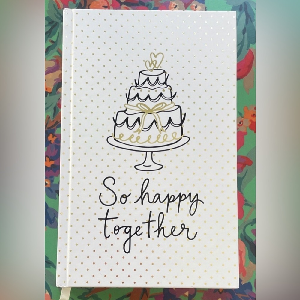 NEW Kate Spade Engagement Wedding Bride Bachelorette Planner Journal Book Gift